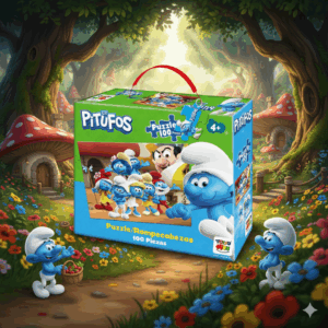 Puzzle 100 Piezas - Los Pitufos