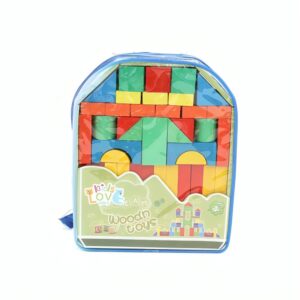 Mochila Didáctica Bloques De Madera