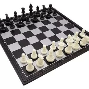 Ajedrez Magnético Juego De Mesa Chess Game Tablero 33x33cm