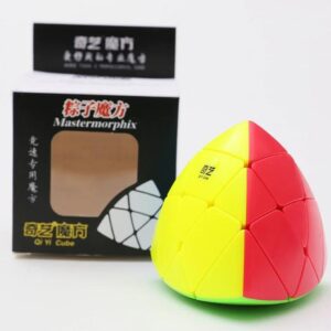 Cubo Mágico Profesional Mastermorphix Qiyi 3x3, Sin Pegatinas azul