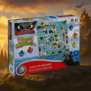 Juego de Mesa Escalera y Toboganes - Dragón
