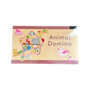 Domino Madera Animales Juego Didactico Para Niños