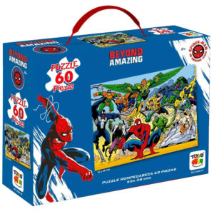 Puzzle Mod Maleta 60 Piezas - Spiderman