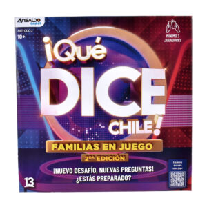 Juego de Mesa Que Dice Chile Familias en Juego