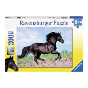 Puzzle XXL Caballo Negro 200 Piezas