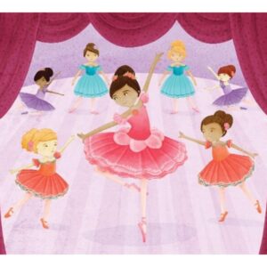 Puzzle 12Pcs En Estuche Bailarinas Mudpuppy rosa