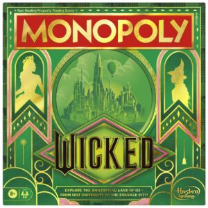 Juego de mesa Monopoly Wicked Edition | Inspirado en la película