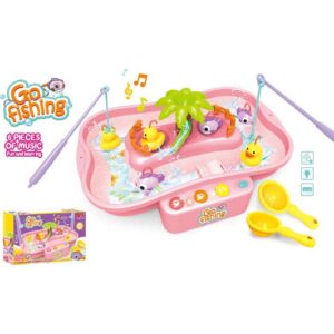 Juguetes de Pesca con Iluminación y Música para Niños Niñas