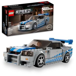Kit de construcción LEGO Speed Champions 2 Fast 2 Furious Nissan