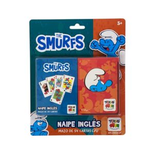 Juego de Mesa Naipe Ingles Pitufos - Los Pitufos