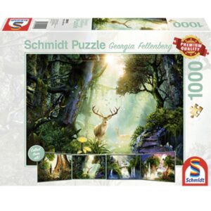 Puzzle 1.000 Piezas Ciervo En El Bosque